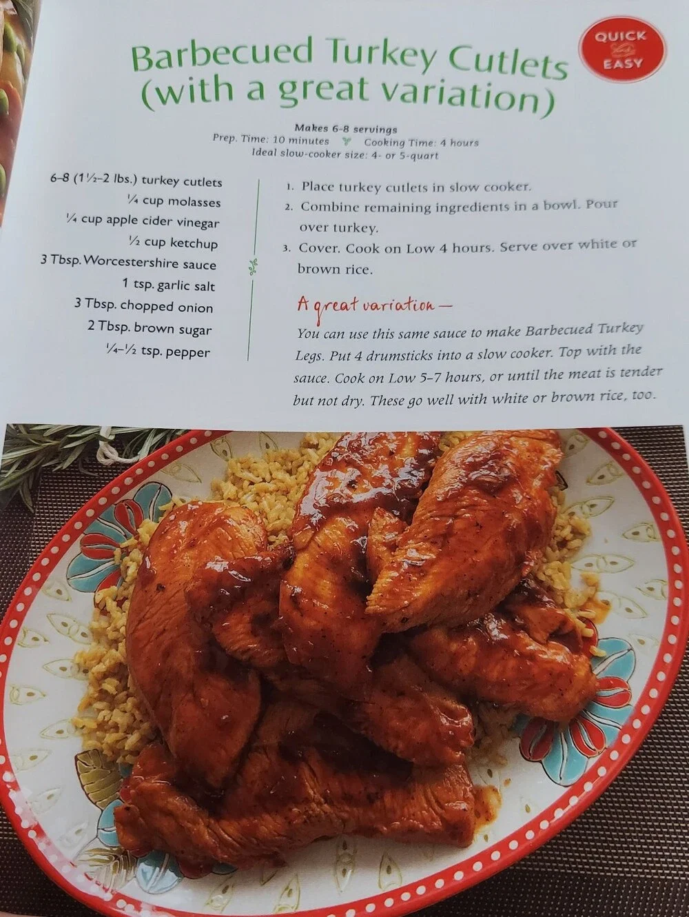 Fix-It and Forget-It NEW Cookbook by Phyllis Good